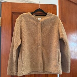 Joie Camel Sherpa Jacket